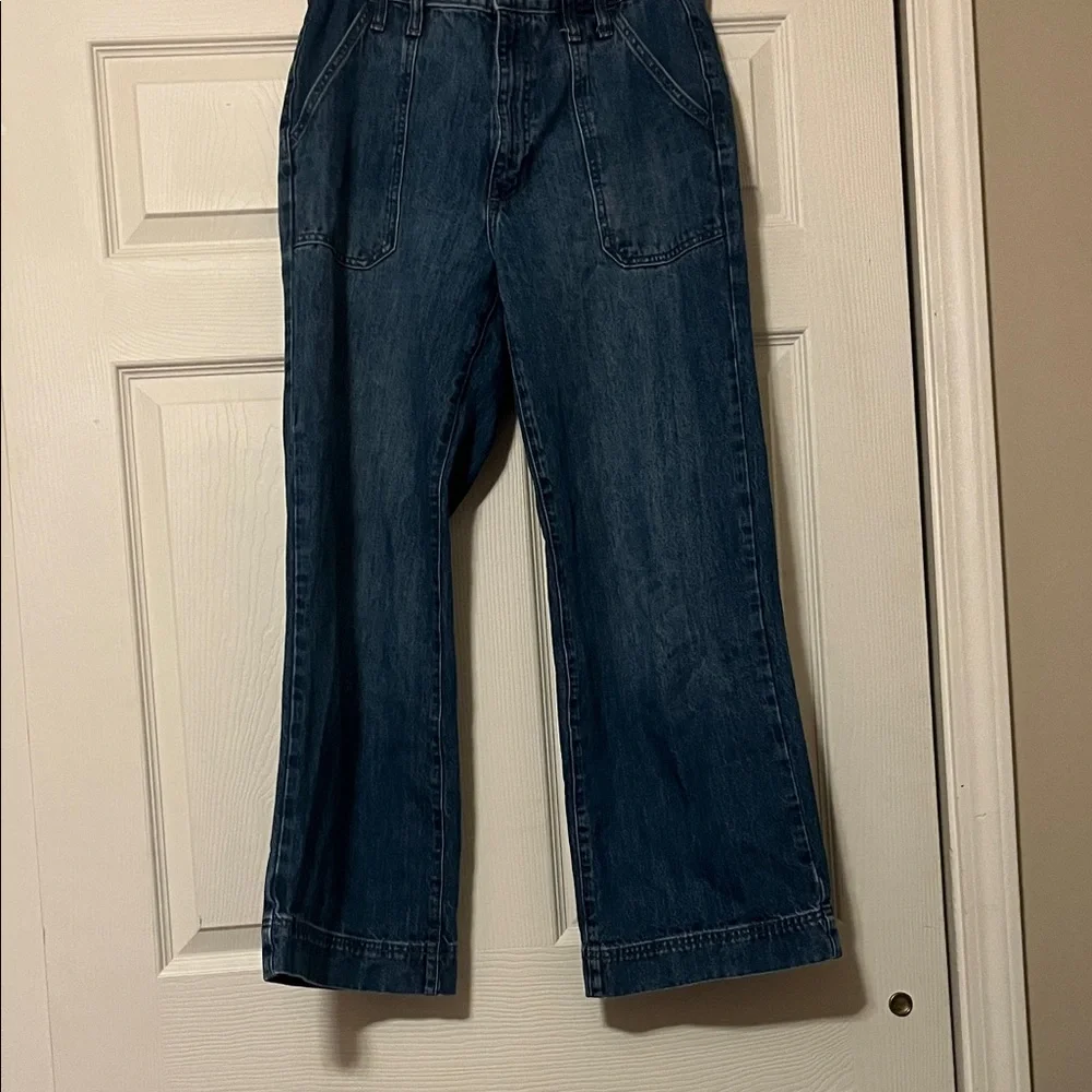 Universal Thread High rise wide leg Deep Indigo Jeans - Picture 1 of 5